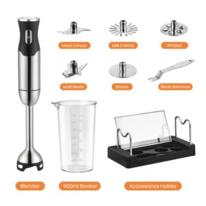 HB006-3 Ultimate detachable food processor 1000W 11 detachable food processor