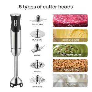 HB006-3 Ultimate detachable food processor 1000W 12 food processor