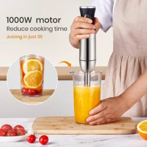 HB006-3 Ultimate detachable food processor 1000W 13 pure copper