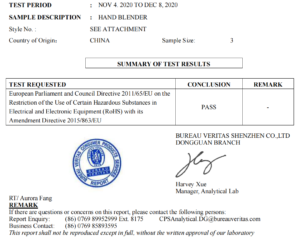 test report hb008 - YLD™