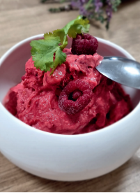 Instant raspberry ice cream - YLD™