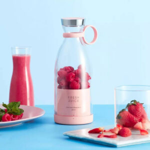 fresh juice portable blender pink blender bottle