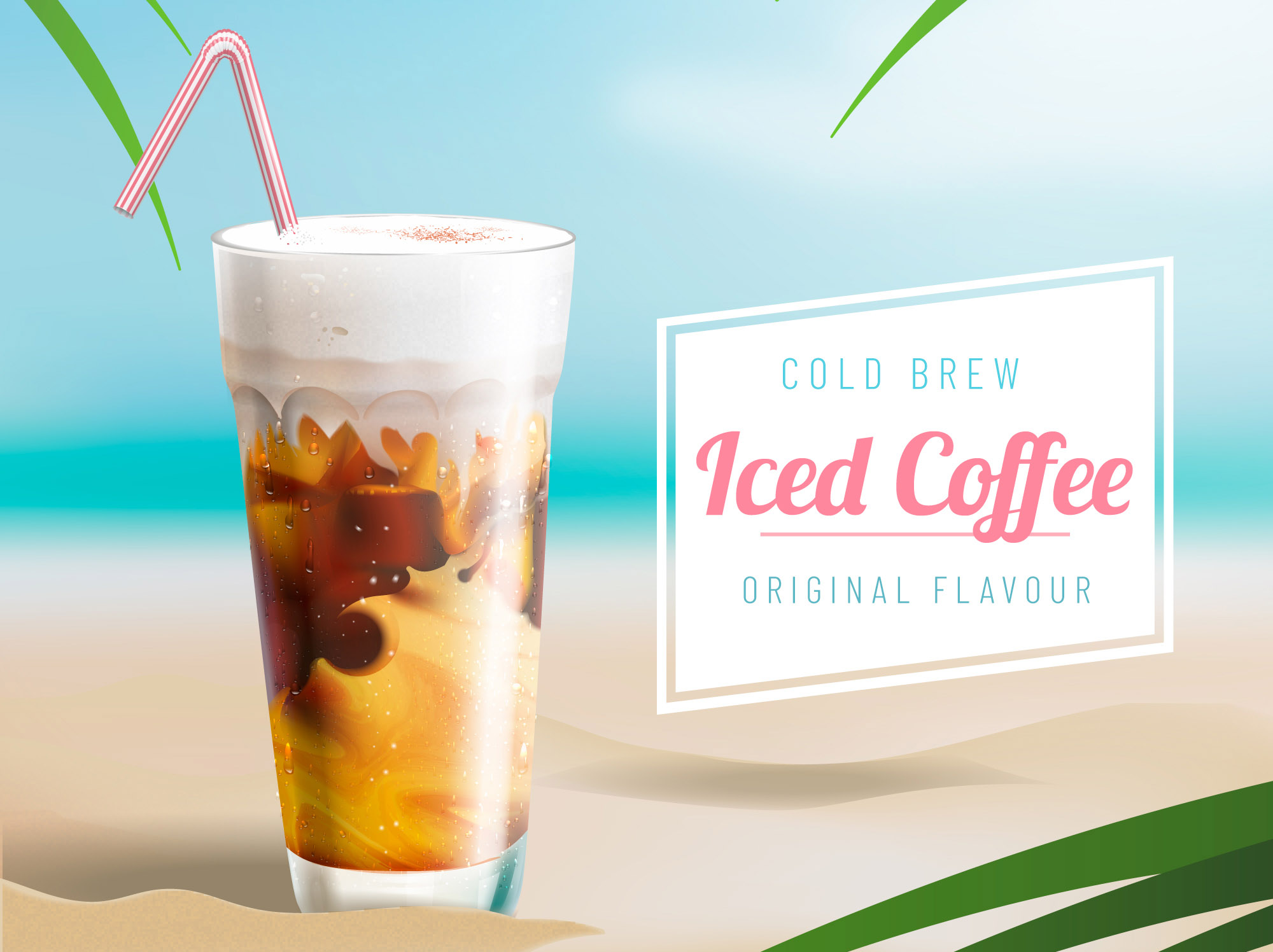 how to make iced coffee without blender