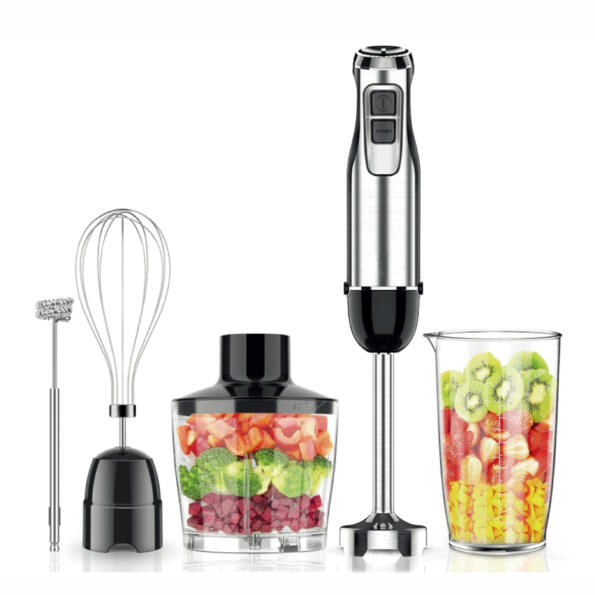 12 speed stick blender and chopper 5 in 1 set turbo mode 1000 watt immersion blender HB6005 - YLD™