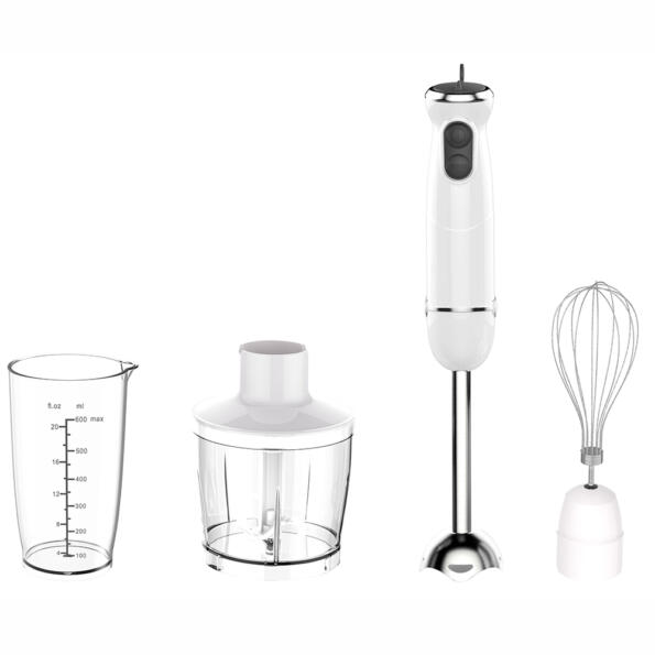 2 speed electric white stick blender set 4 in 1 HB6001 (1)