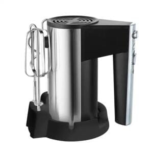 5 Speed Hand Mixer with Stand in Black HM6629