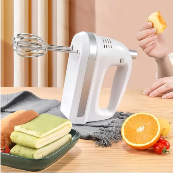 Hand Mixer with Storage Case Dough Hook HM6603 2 - YLD™