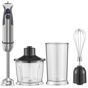 smart stick hand blender 4 in 1 set, 1200 watt, variable speed, steel blades, one touch turbo setting HB3310