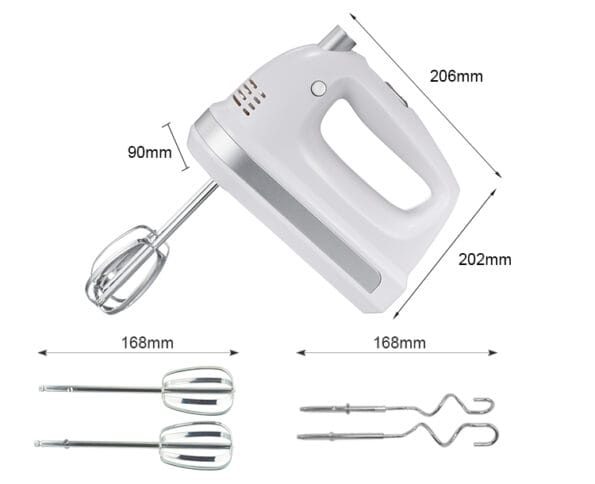 hand mixer with storage case