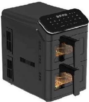 1011DTW Dual Basket Digital Air Fryer 1 Dual Basket Digital Air Fryer