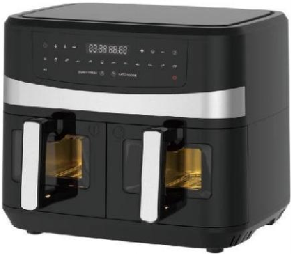 5L+5L Dual Basket Digital Air Fryer 4 Dual Basket Digital Air Fryer