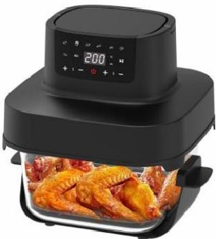 KDF-G6401D Crispi Glass Air Fryer 4.2L+6L 1 Crispi Glass Air Fryer