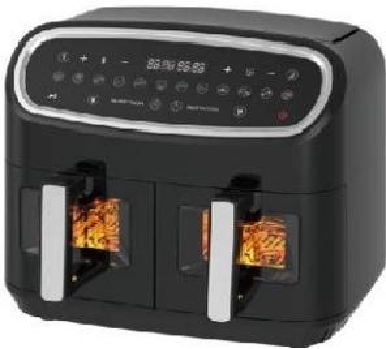 5L+5L Dual Basket Digital Air Fryer 3 Dual Basket Digital Air Fryer