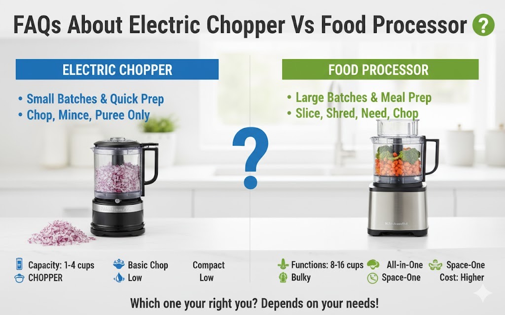 Food Chopper Vs Food Processor: Which One Should You Buy? 4 image 7 - YLD™