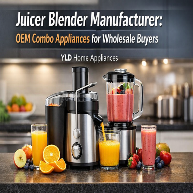 Juicer Blender Manufacturer: OEM Combo Appliances for Wholesale Buyers 1 Juicer blender manufacturer OEM combo appliance wholesale buyers YLD Home Appliances