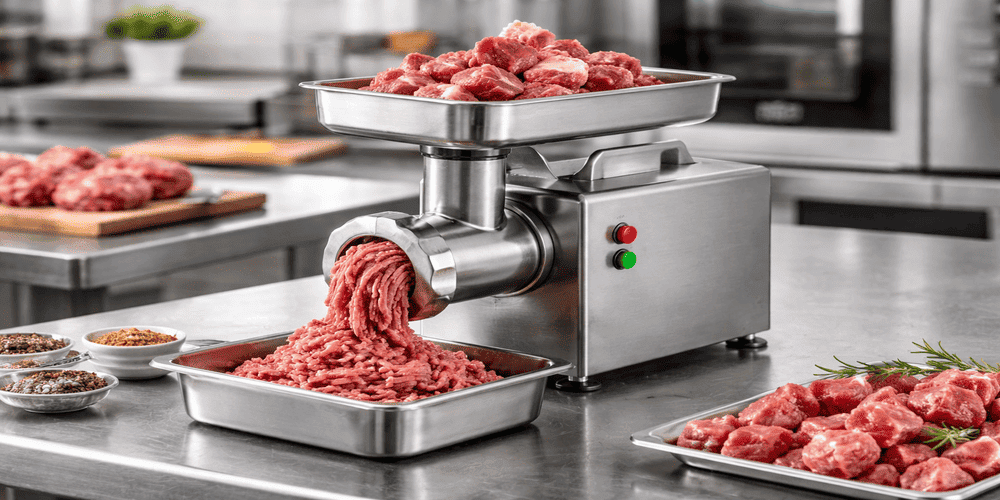 The Complete Guide to Commercial Meat Grinder Machines for Industrial & Food Processing Businesses (2026) 3 Tabletop Meat Grinder Machines