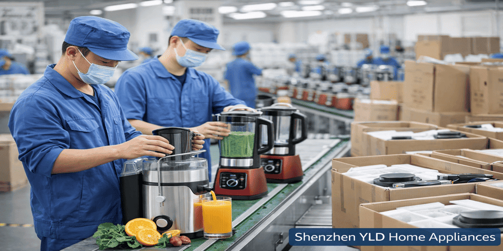 Juicer Vs Blender: Key Differences, Benefits, and Which One Is Better for Your Business (2026 Guide) 4 juicer blender manufacturer factory production quality inspection