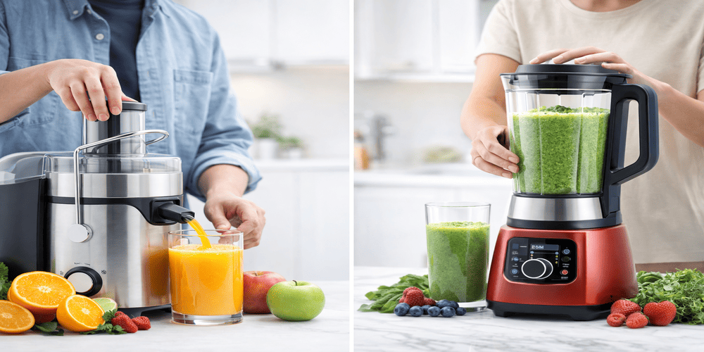 Juicer Vs Blender: Key Differences, Benefits, and Which One Is Better for Your Business (2026 Guide) 3 juicer vs blender real usage comparison in kitchen environment