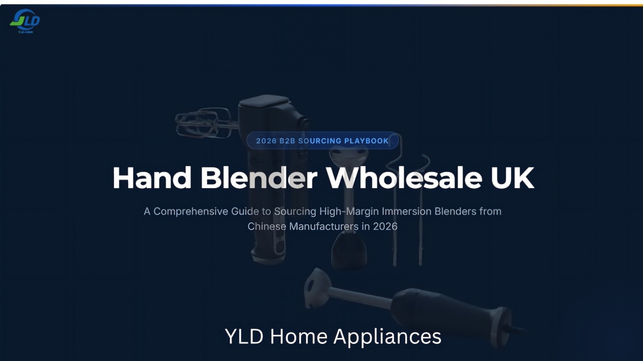 Low MOQ Hand Blender Wholesale: 3 Smart Signals for Importers 2 Low MOQ hand blender wholesale UK cartons ready for container loading at YLD Home