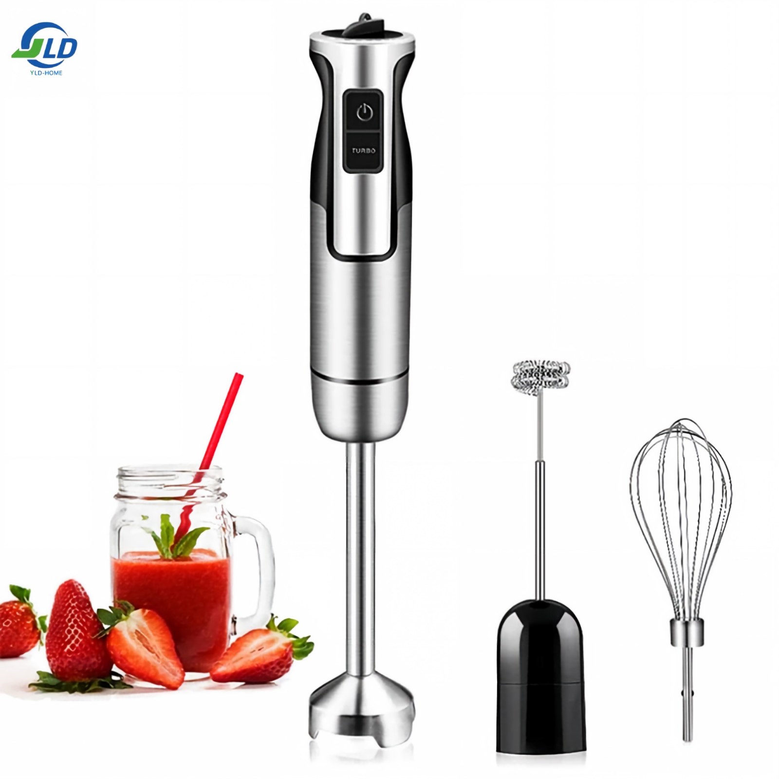 Stainless Steel  Blender for smoothie – Food-Grade Metal Pitcher for Home & Kitchen | YLD HOME