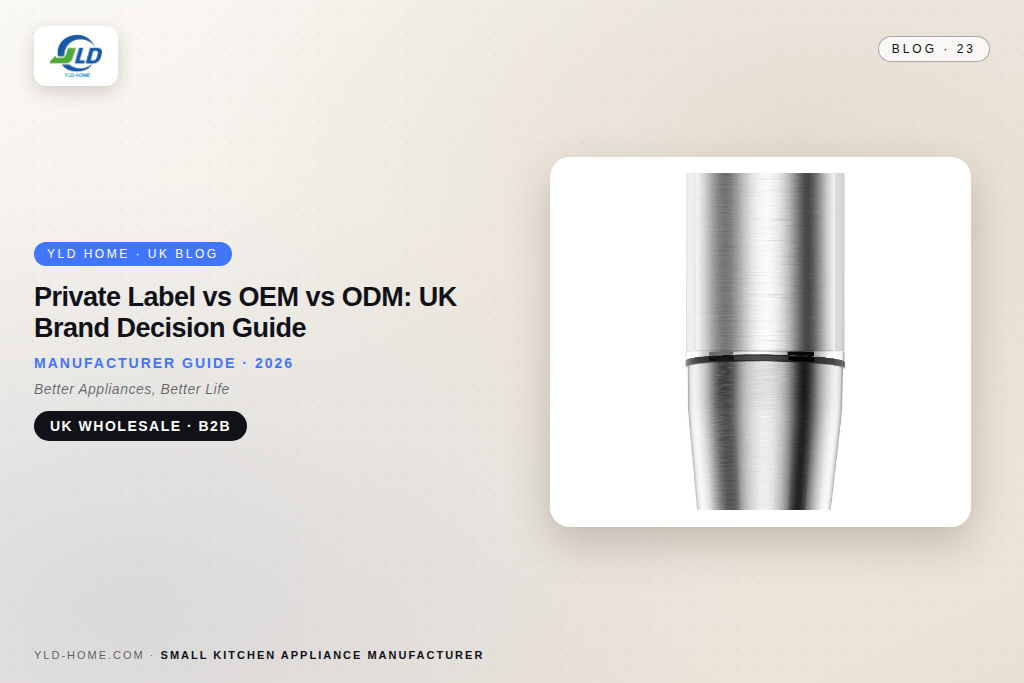private label vs oem vs odm hand blender