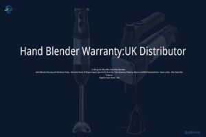 YLD Home 2026 Best Hand Blender Warranty UK Distributor Guide After Sales