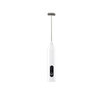 YLD Home compact cordless hand blender model 319 in white, full product on white background