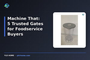 Machine That: 5 Trusted Gates for Foodservice Buyers