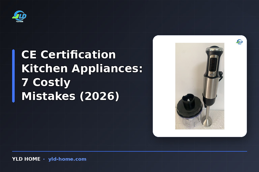 CE Certification Kitchen Appliances: 7 Costly Mistakes (2026)