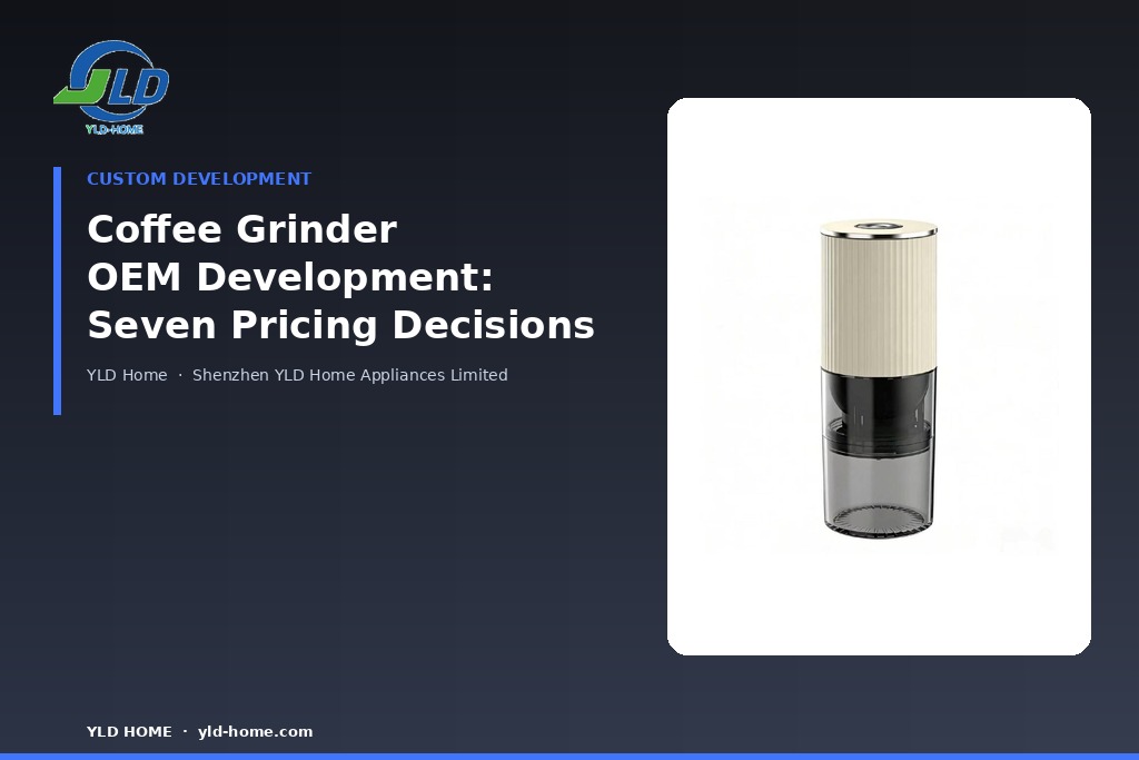 Coffee grinder OEM development cover