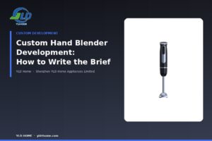 Custom hand blender development brief cover
