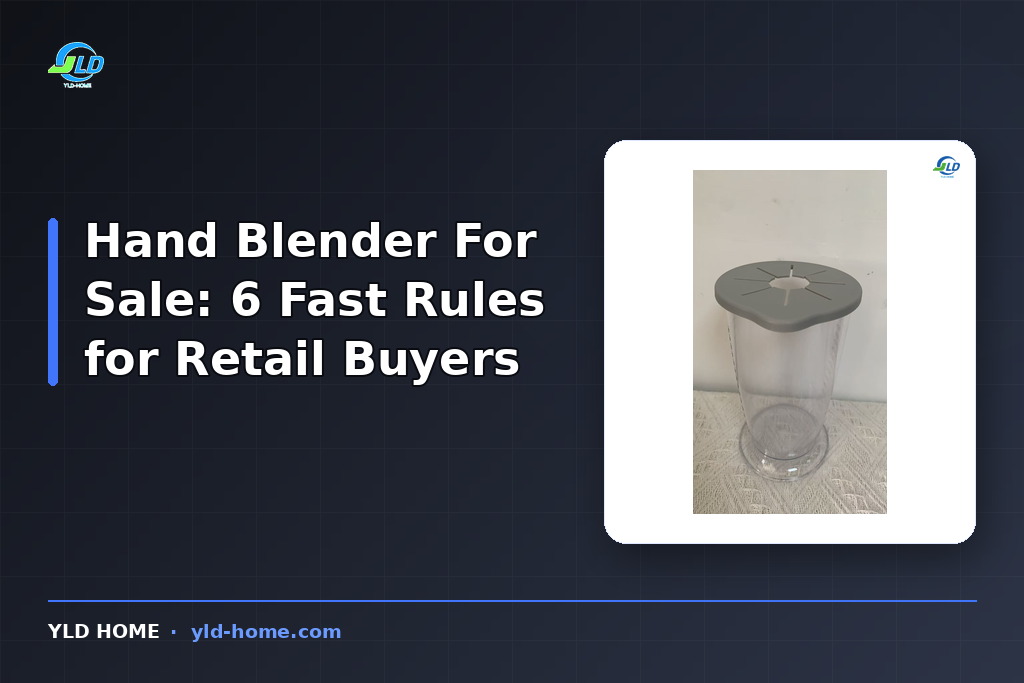 Hand Blender For Sale: 6 Fast Rules for Retail Buyers