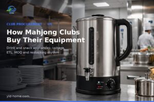 Mahjong club equipment — YLD Home cover