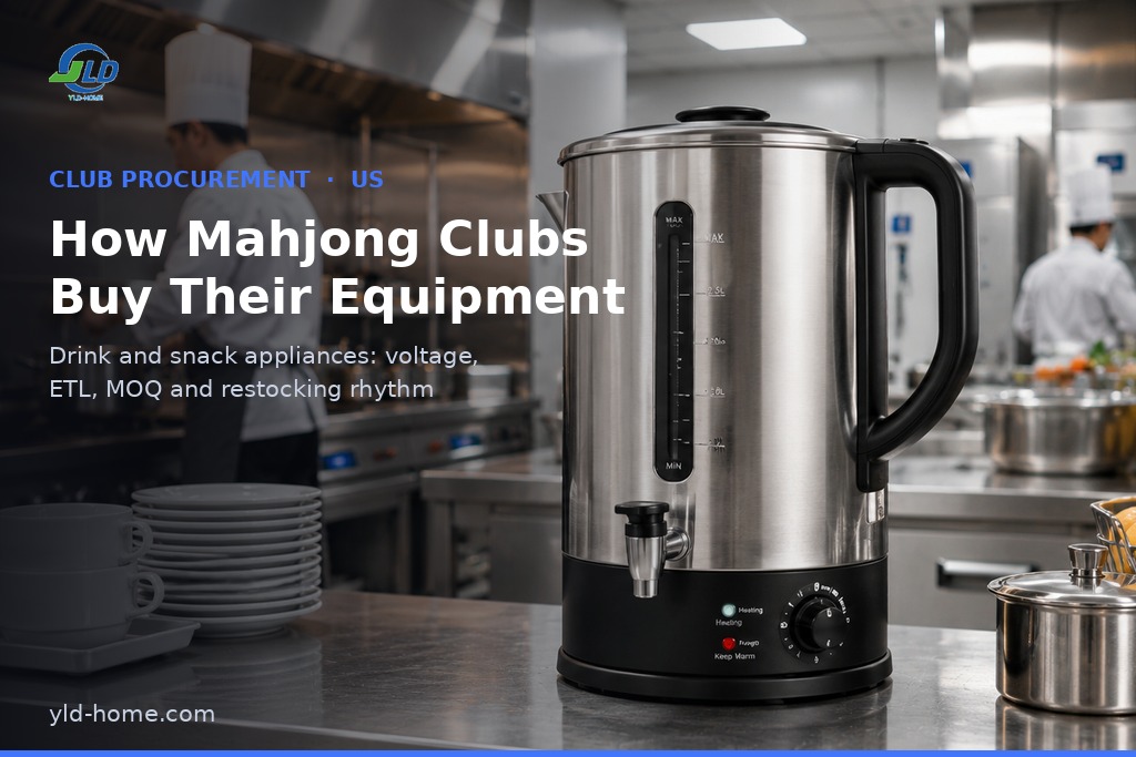Mahjong club equipment — YLD Home cover