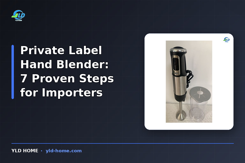 Private Label Hand Blender: 7 Proven Steps for Importers
