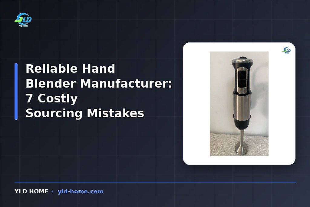 Reliable Hand Blender Manufacturer: 7 Costly Sourcing Mistakes