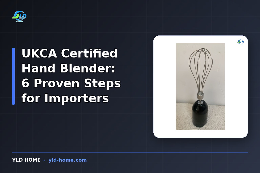 UKCA Certified Hand Blender: 6 Proven Steps for Importers