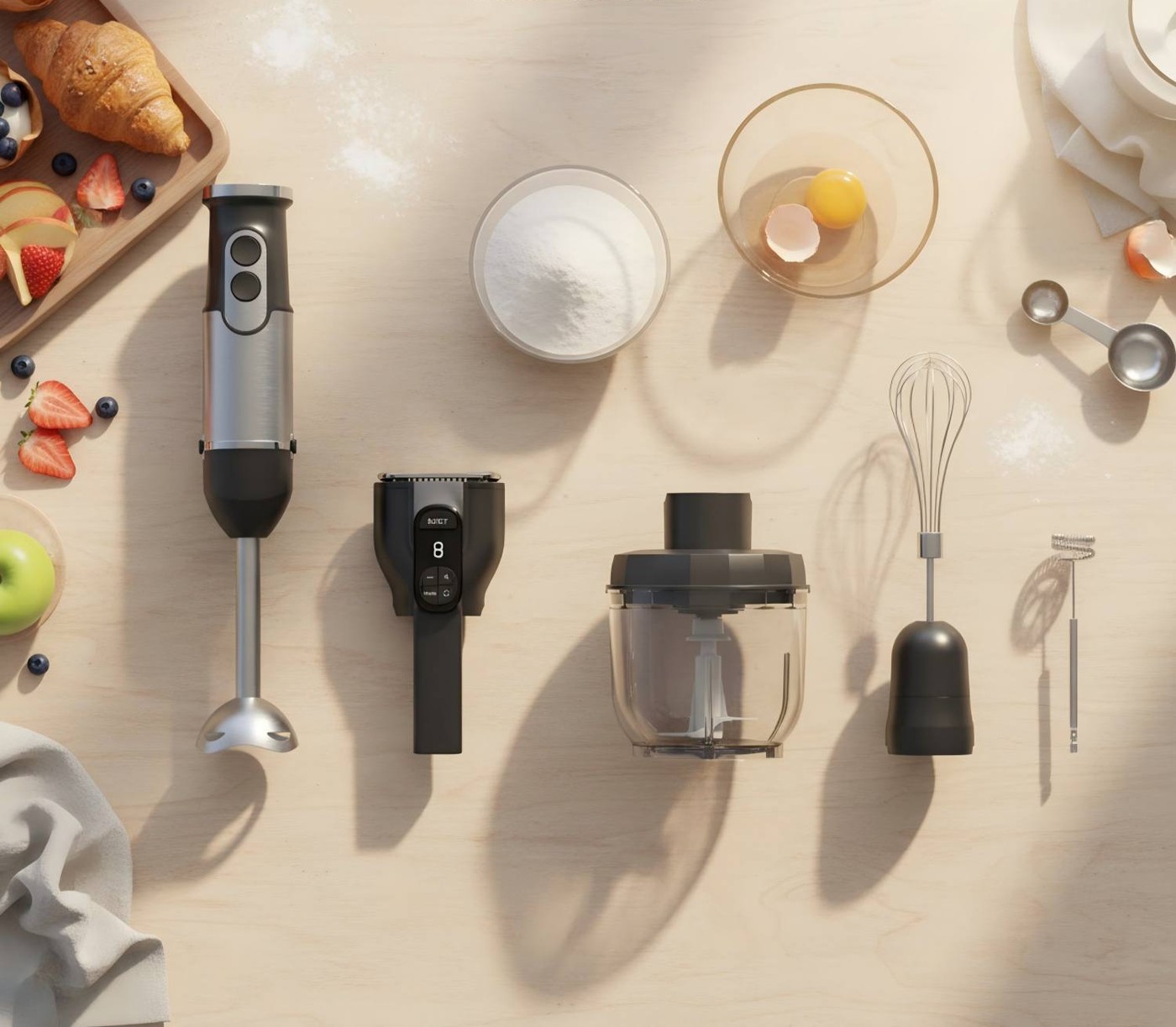 CX-5512 / CX-5514 Hand Blender Range 1 YLD Home CX-5512 CX-5514 hand blender three angle view