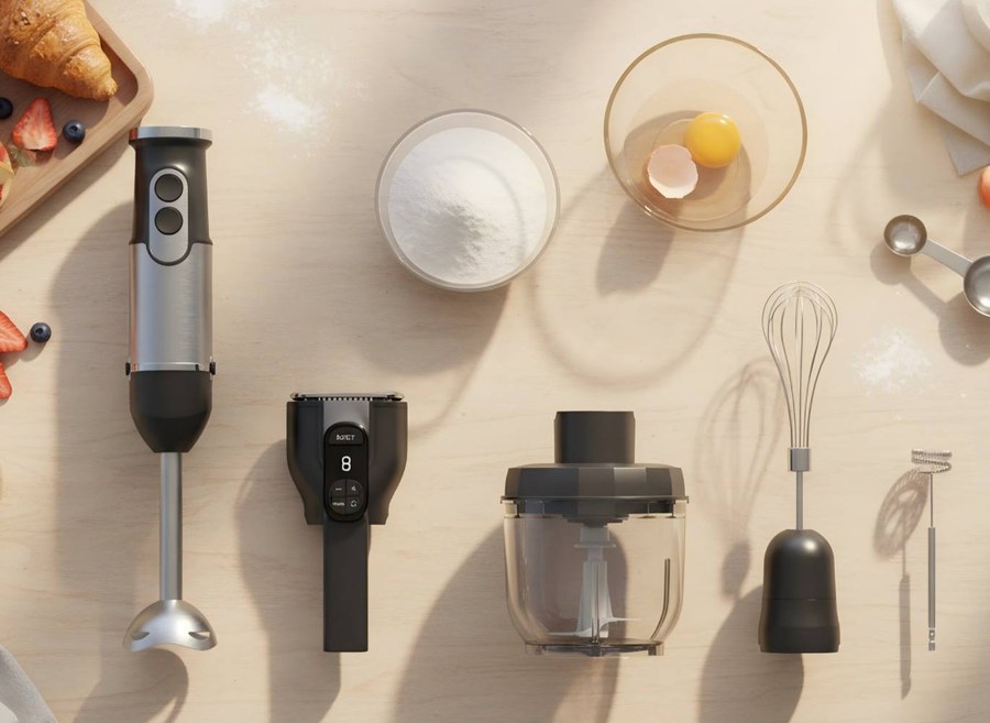 CX-5512 / CX-5514 Hand Blender Range 6 CX-5514 hand blender full accessory kit - YLD Home
