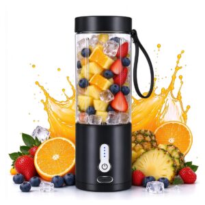 YLD-PJ600T portable juicer white background 500W hand blender