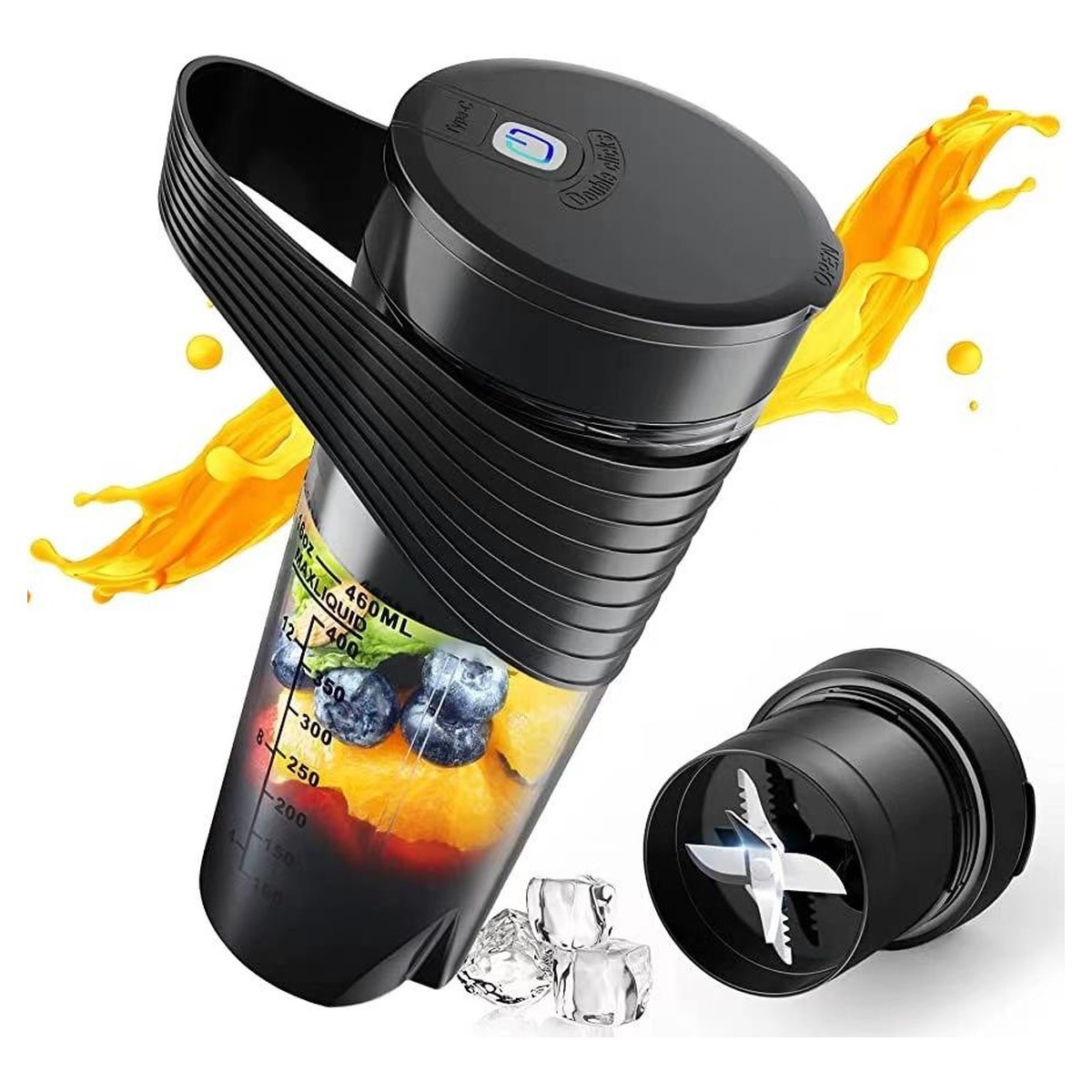 460 ml Cordless Juicer: 4000 mAh OEM Supply