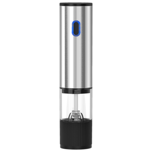 YLD Home cordless electric salt and pepper grinder model 701 in natural colour, 500mAh battery, 201 stainless steel housing